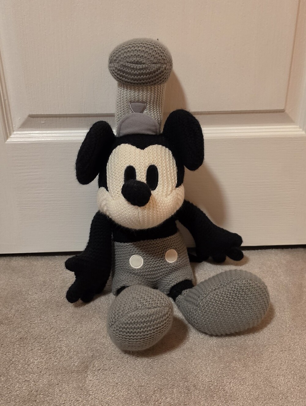 Crochet Steamboat Willie Stuffy
